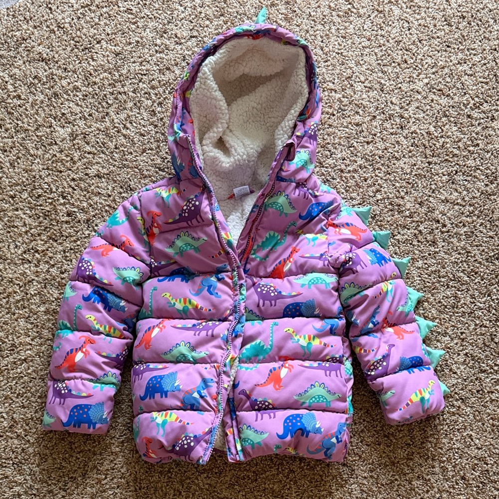 Gymboree White Sherpa Jacket
